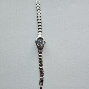 Silver and Black Wristwatch